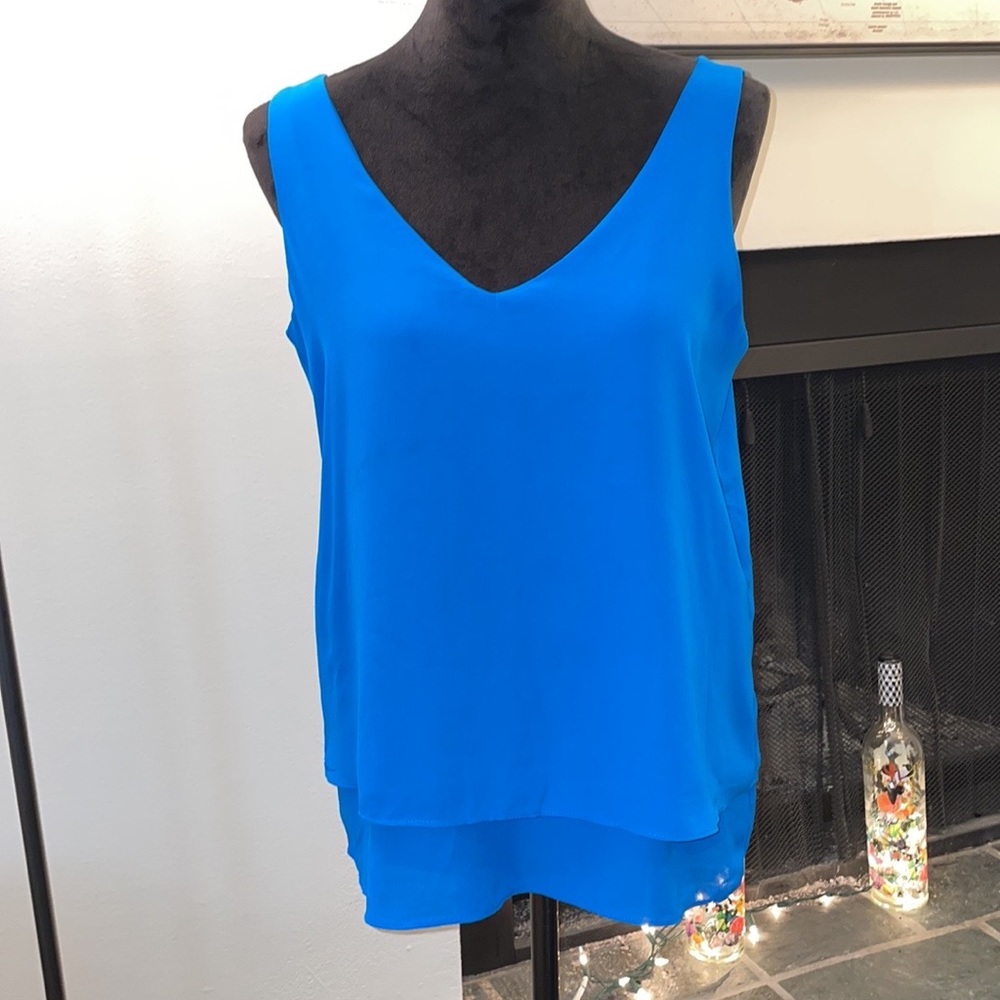 Blue tank top